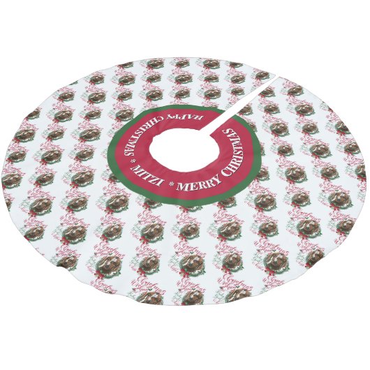 GOT | kerstwijn Baby Goat Kisses Boer Kerstboom Rok (Gekanteld)