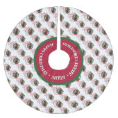 GOT | kerstwijn Baby Goat Kisses Boer Kerstboom Rok (Voorkant)