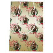 GOT | kerstwijn Baby Goat Kisses Boer Medium Cadeauzakje (Achterkant)