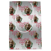 GOT | kerstwijn Baby Goat Kisses Boer Medium Cadeauzakje (Voorkant)