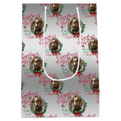 GOT | kerstwijn Baby Goat Kisses Boer Medium Cadeauzakje (Achterkant)