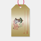 GOT | kerstwijn Baby Goat Kisses LaMancha Cadeaulabel (Achterkant)