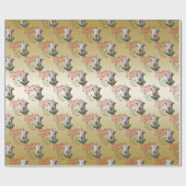 GOT | kerstwijn Baby Goat Kisses LaMancha Cadeaupapier (Vlak)