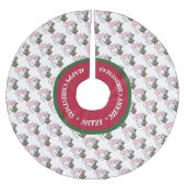 GOT | kerstwijn Baby Goat Kisses LaMancha Kerstboom Rok (Voorkant)