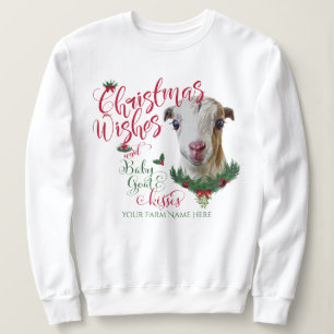 GOT   kerstwijn Baby Goat Kisses LaMancha Trui