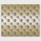 GOT | kerstwijn Baby Goat Kisses Pygmy Cadeaupapier (Vlak)