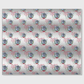 GOT | kerstwijn Baby Goat Kisses Pygmy Cadeaupapier (Vlak)