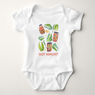 GOT Kimchi? Spicy Fun-Waterverf Romper