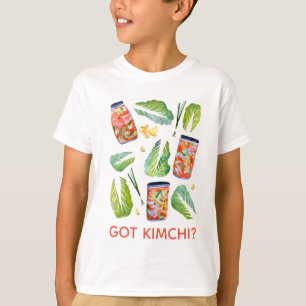 GOT Kimchi? Spicy Fun-Waterverf T-shirt