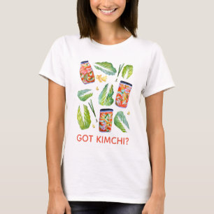 GOT Kimchi? Spicy Fun-Waterverf T-shirt