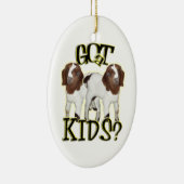 GOT KINDER? CHRISTMAS ORNAMENT - GOAT BABIES BOER (Rechts)