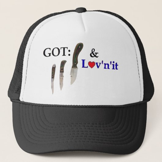 GOT-messen Trucker Pet (Voorkant)