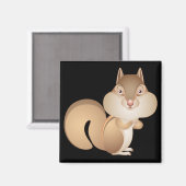 Got Nuts Chipmunk Magneet (Voorkant / Achterkant)