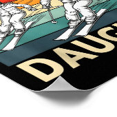 Got Ped By My Daughter Funny Ski  Poster (Hoek)