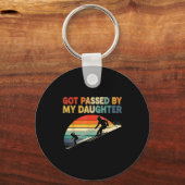 Got Ped By My Daughter Funny Ski Sleutelhanger (Voorkant)
