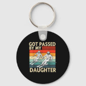 Got Ped By My Daughter Funny Ski  Sleutelhanger (Voorkant)