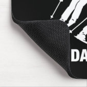 Got Ped By My Daughter Funny Skiing Family Muismat (Hoek)