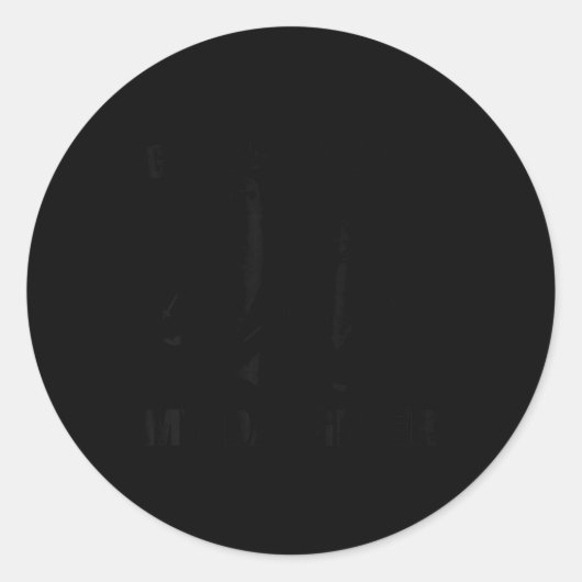 Got Ped By My Daughter Funny Skiing Family Ronde Sticker (Voorkant)