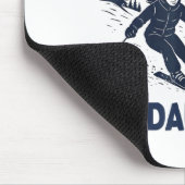 Got Ped By My Daughter Funny Skiing Muismat (Hoek)