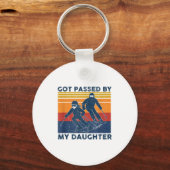 Got Ped By My Daughter Funny Skiing  Sleutelhanger (Voorkant)