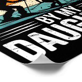 Got Ped By My Daughter Ski Dad Retro Snow Srts Des Poster (Hoek)