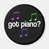  Got Piano Musical Gift Magneet (Voorkant)