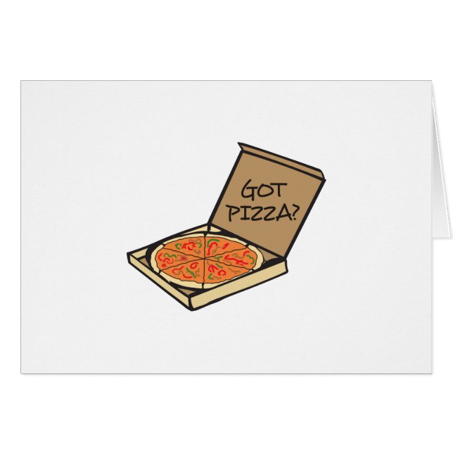 GOT PIZZA (Voorkant Horizontaal)