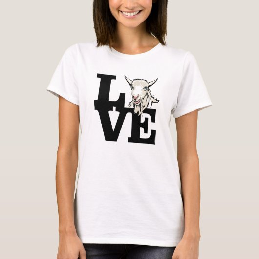 GOT | Retro L O V E No Horns T-shirt (Voorkant)