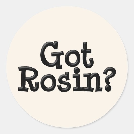 Got Rosin Stickers (Voorkant)