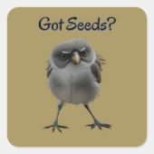 Got Seeds Vierkante Sticker (Voorkant)