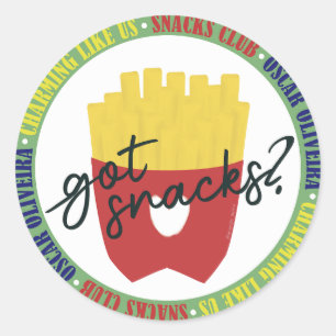 Got Snacks - AC Ronde Sticker