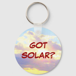 GOT SOLAR? sleutelhanger