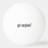 Got sorghum pingpongbal (Voorkant)