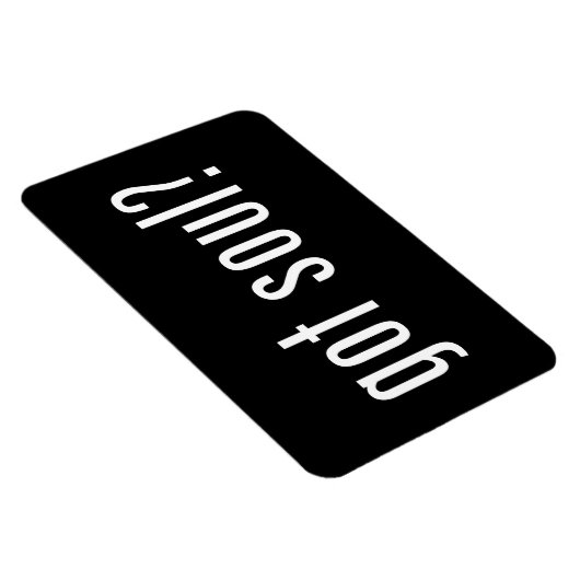 got soul? magneet (Rechterzijde)