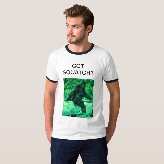 GOT SQUATCH? T-SHIRT (Voorkant volledig)