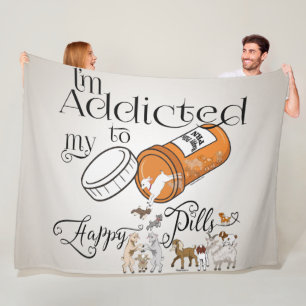GOT Toegepast aan mijn Happy Pills Large Fleece Deken