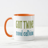 GOT TWINS heeft cafeïne nodig Mok (Links)