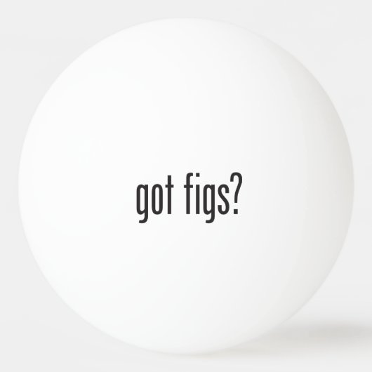 Got vijgen pingpongbal (Voorkant)
