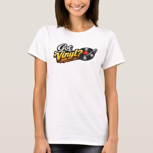 Got Vinyl T-shirt (Voorkant)