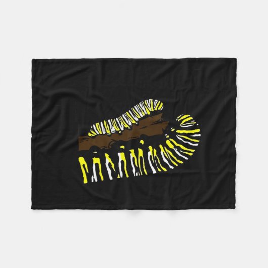 Got Weed Funny Monarch  Fleece Deken (Voorkant (Horizontaal))