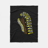 Got Weed Funny Monarch  Fleece Deken (Voorkant)