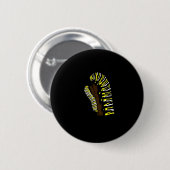 Got Weed Funny Monarch Ronde Button 5,7 Cm (Voorkant /achterkant)