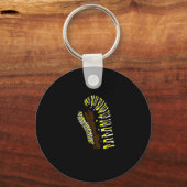 Got Weed Funny Monarch  Sleutelhanger (Voorkant)