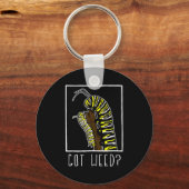 Got Weed Funny Monarch  Sleutelhanger (Voorkant)