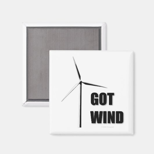 Got Wind - Magneet (Voorkant / Achterkant)