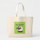 GOT WOOL? canvas tas (Voorkant)