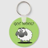 GOT WOOL? SLEUTELHANGER (Voorkant)