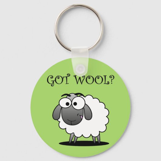 GOT WOOL? SLEUTELHANGER (Voorkant)