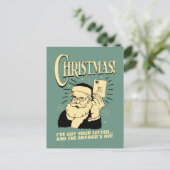 Got Your Letter The Answer's No Feestdagenkaart (Staand voorkant)