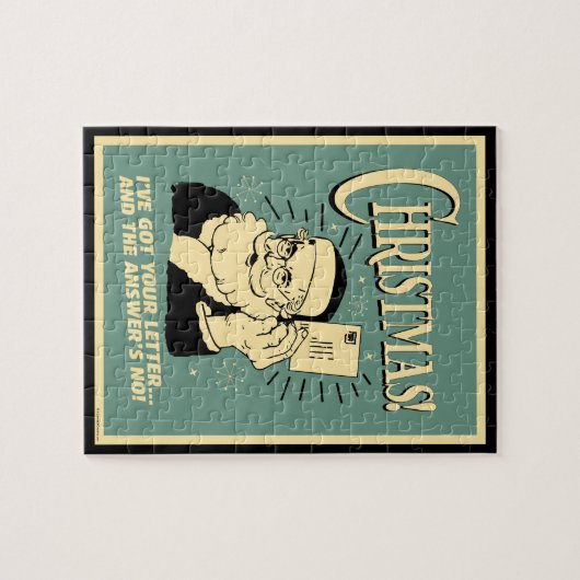 Got Your Letter The Answer's No Legpuzzel (Horizontaal)